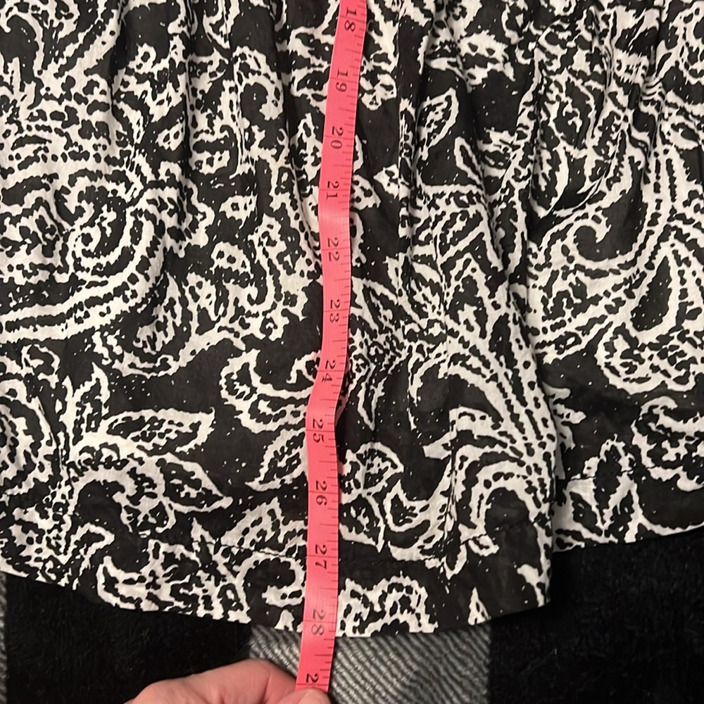 American Eagle Outfitters Black & White Strapless Dress size 0 - Picture 13 of 14